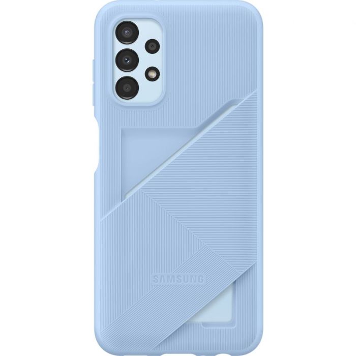 Husa telefon originala Samsung Card Slot Cover, pentru Samsung Galaxy A13 4G, albastru