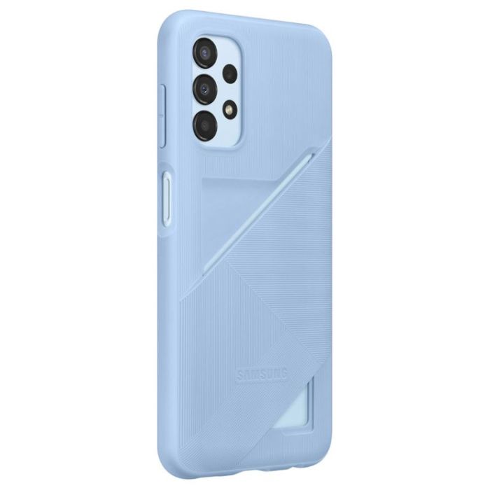 Husa telefon originala Samsung Card Slot Cover, pentru Samsung Galaxy A13 4G, albastru