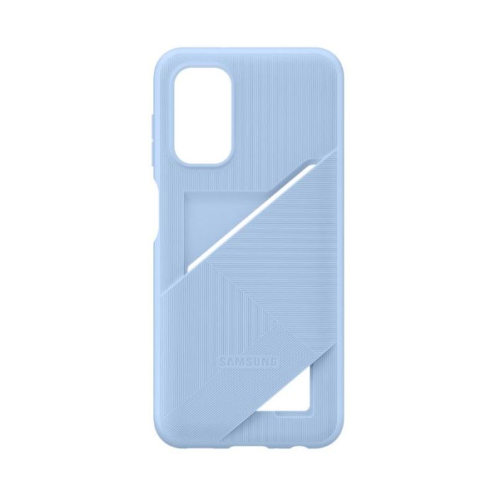 Husa telefon originala Samsung Card Slot Cover, pentru Samsung Galaxy A13 4G, albastru