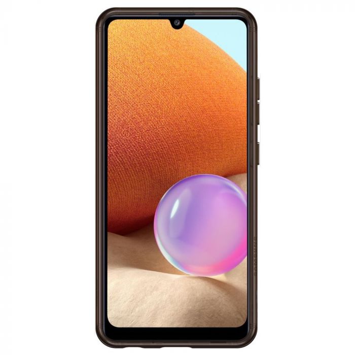 Husa telefon originala Samsung Soft Clear Cover, pentru Samsung Galaxy A32, negru