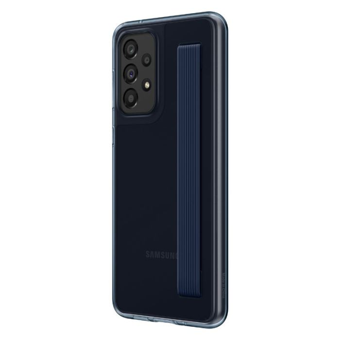 Husa telefon originala Samsung Slim Strap Cover, pentru Samsung Galaxy A33 5G, negru