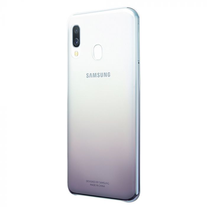 Husa telefon originala Samsung Gradation Cover, pentru Samsung Galaxy A40, negru