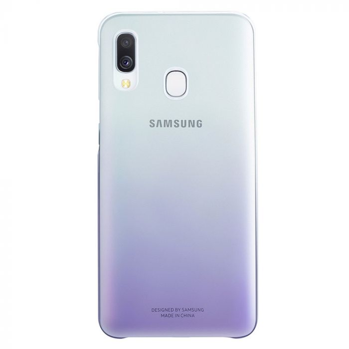 Husa telefon originala Samsung Gradation Cover, pentru Samsung Galaxy A40, violet