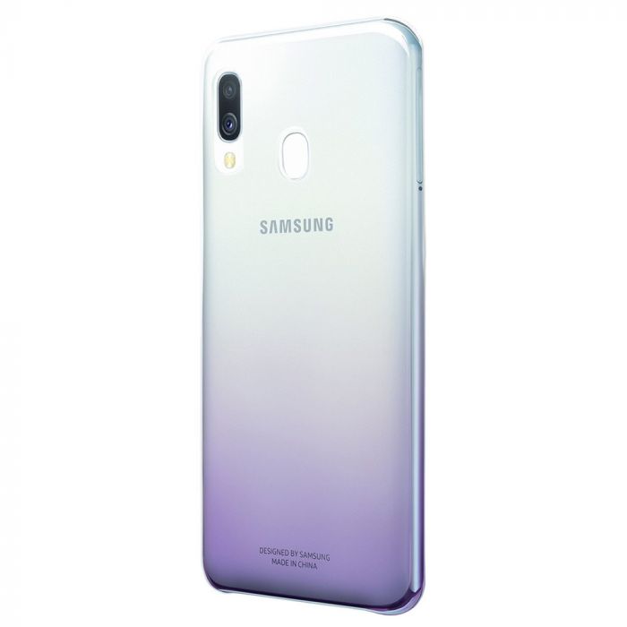 Husa telefon originala Samsung Gradation Cover, pentru Samsung Galaxy A40, violet