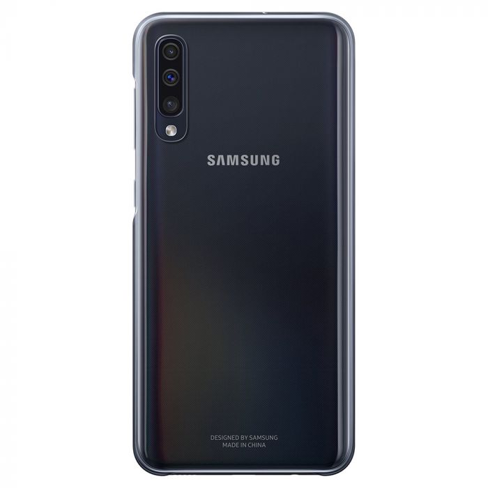 Husa telefon originala Samsung Gradation Cover, pentru Samsung Galaxy A70, negru