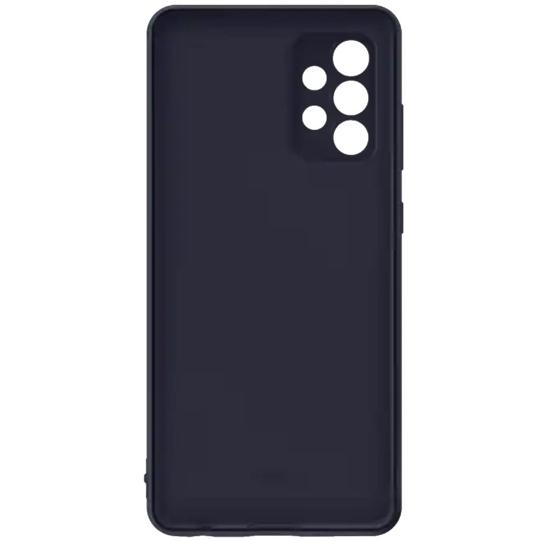 Husa telefon originala Samsung Silicone Cover, pentru Samsung Galaxy A72 4G / A72 5G, negru
