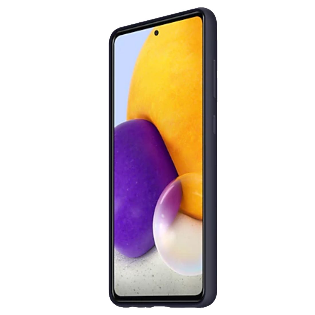 Husa telefon originala Samsung Silicone Cover, pentru Samsung Galaxy A72 4G / A72 5G, negru