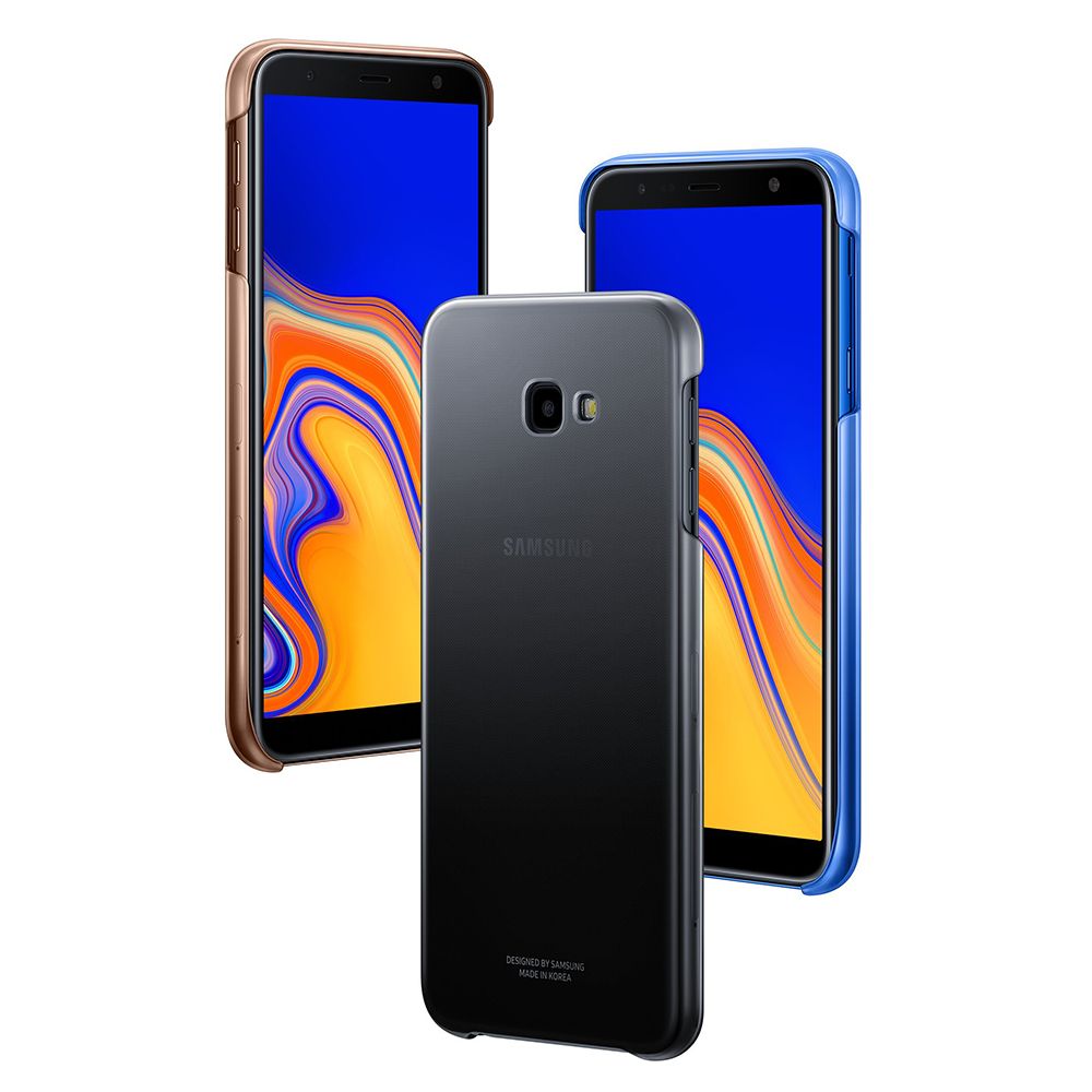 Husa telefon originala Samsung Gradation Cover, pentru Samsung Galaxy J4 Plus, auriu