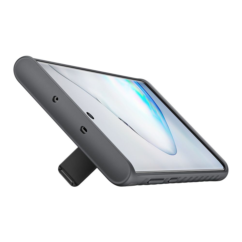 Husa telefon originala Samsung Protective Standing, pentru Samsung Galaxy Note 10, negru