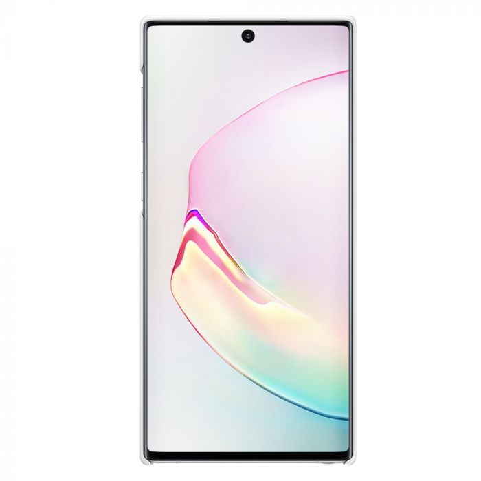 Husa telefon originala Samsung Led Cover, pentru Samsung Galaxy Note 10, alb