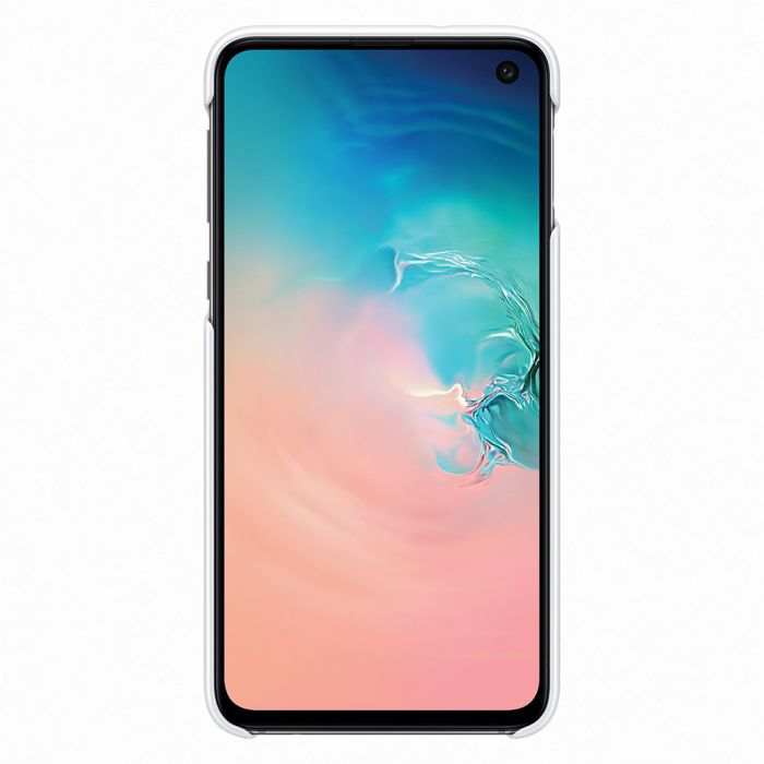 Husa telefon originala Samsung Led Cover, pentru Samsung Galaxy S10e G970, alb