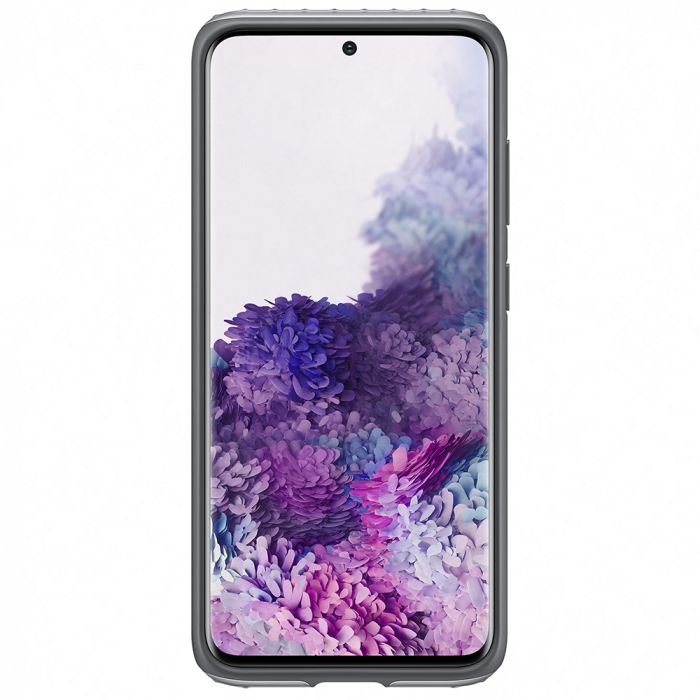 Husa telefon originala Samsung Protective Standing, pentru Samsung Galaxy S20, gri