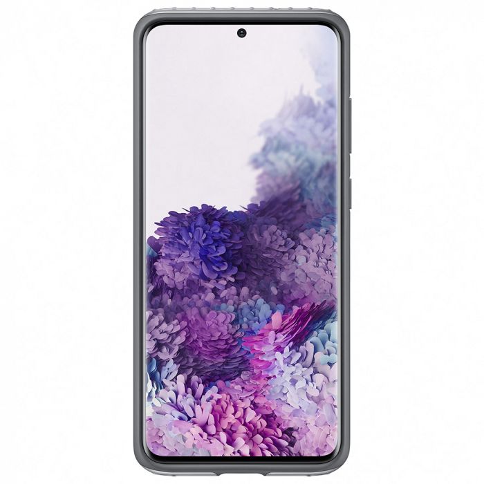 Husa telefon originala Samsung Protective Standing, pentru Samsung Galaxy S20 Plus, gri