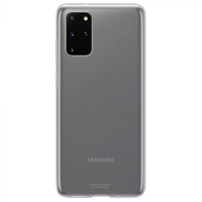 Husa telefon originala Samsung Clear Cover, pentru Samsung Galaxy S20 Plus, transparent