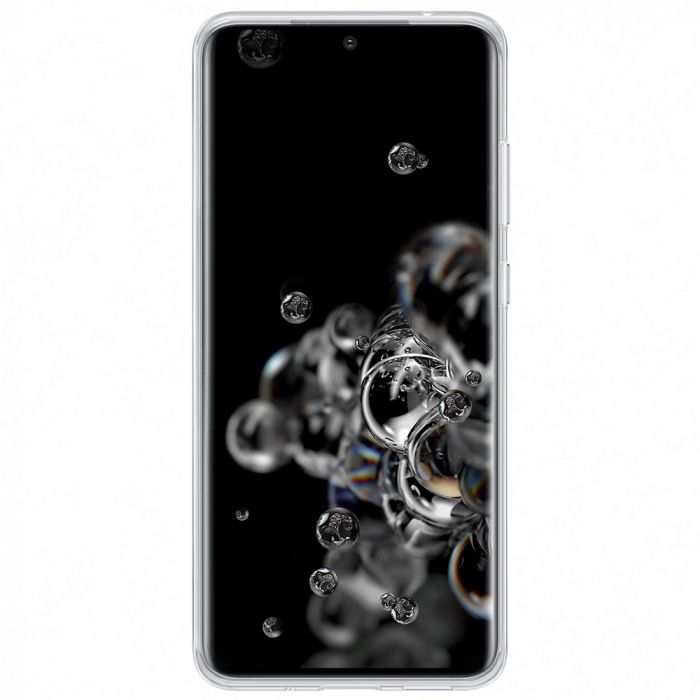Husa telefon originala Samsung Clear Cover, pentru Samsung Galaxy S20 Ultra, transparent