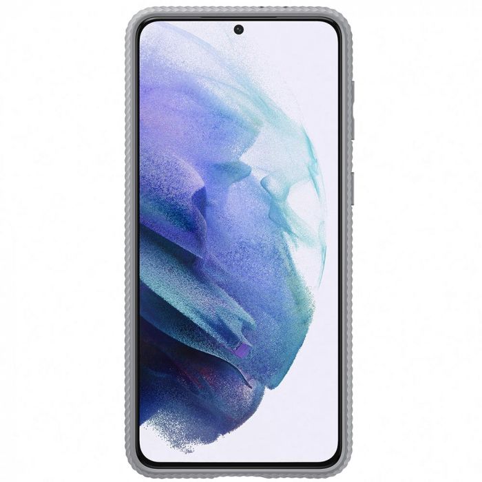 Husa telefon originala Samsung Protective Standing Cover, pentru Samsung Galaxy S21 Plus, gri
