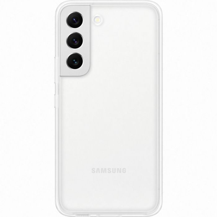 Husa telefon originala Samsung Frame Cover, pentru Samsung Galaxy S22, transparent
