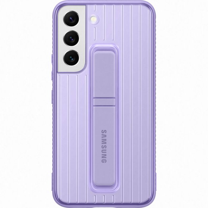 Husa telefon originala Samsung Protective Standing Cover, pentru Samsung Galaxy S22, mov