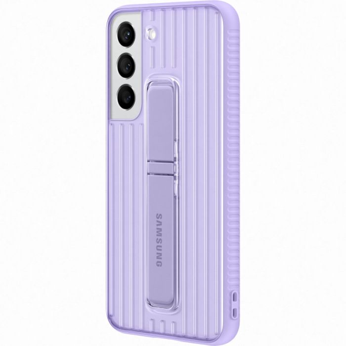 Husa telefon originala Samsung Protective Standing Cover, pentru Samsung Galaxy S22, mov