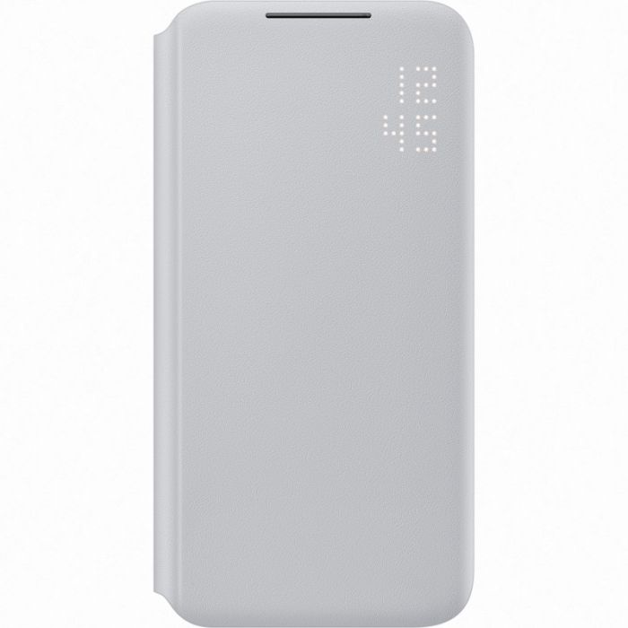 Husa telefon originala Samsung Smart LED View Cover, pentru Samsung Galaxy S22, gri