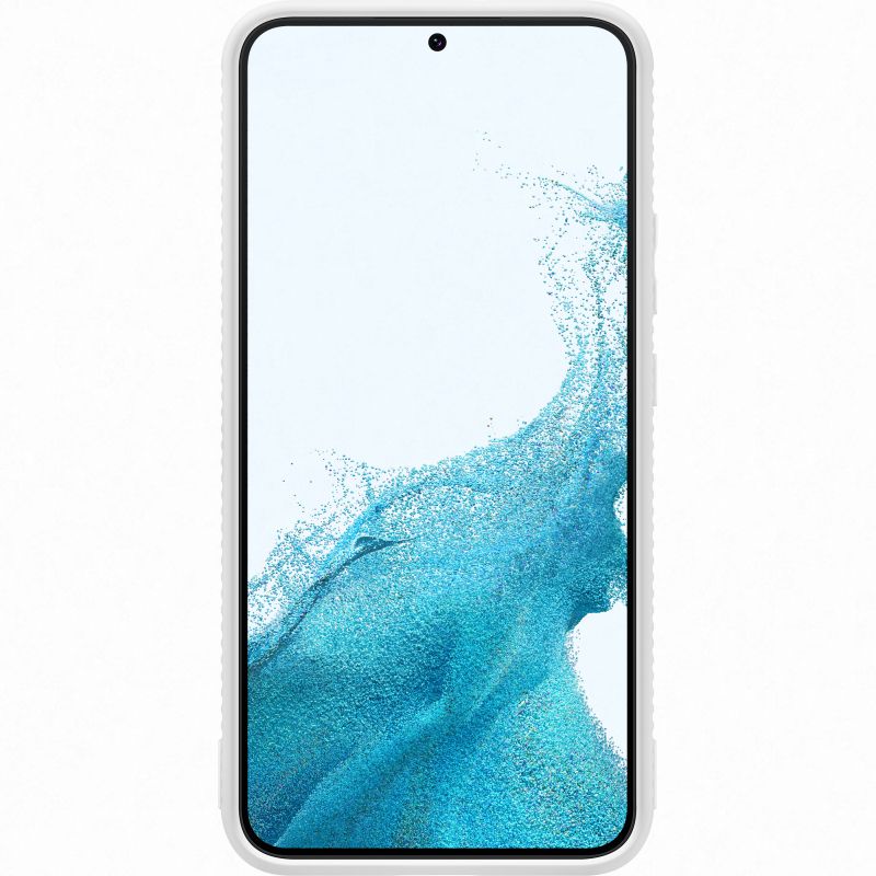 Husa telefon originala Samsung Protective Standing Cover, pentru Samsung Galaxy S22 Plus, alb