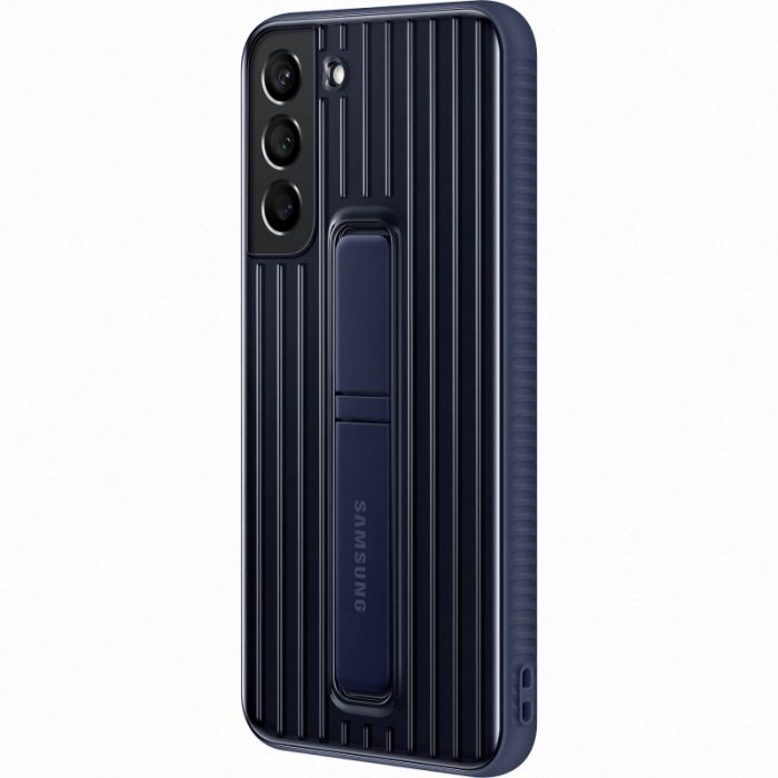 Husa telefon originala Samsung Protective Standing Cover, pentru Samsung Galaxy S22 Plus, albastru