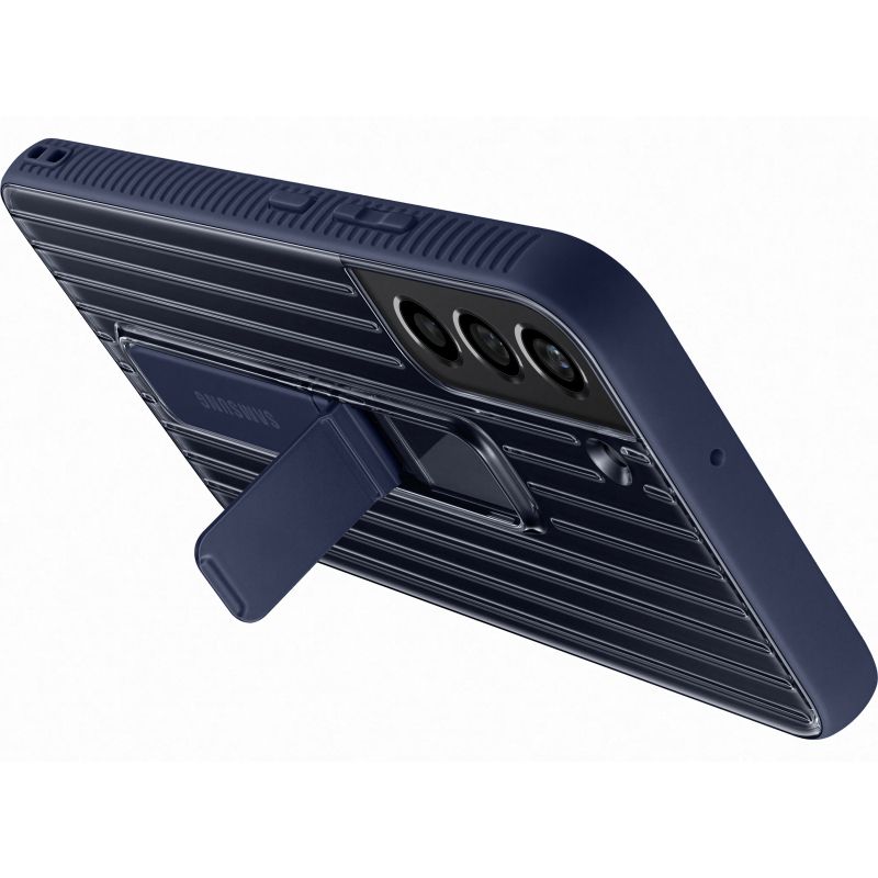 Husa telefon originala Samsung Protective Standing Cover, pentru Samsung Galaxy S22 Plus, albastru