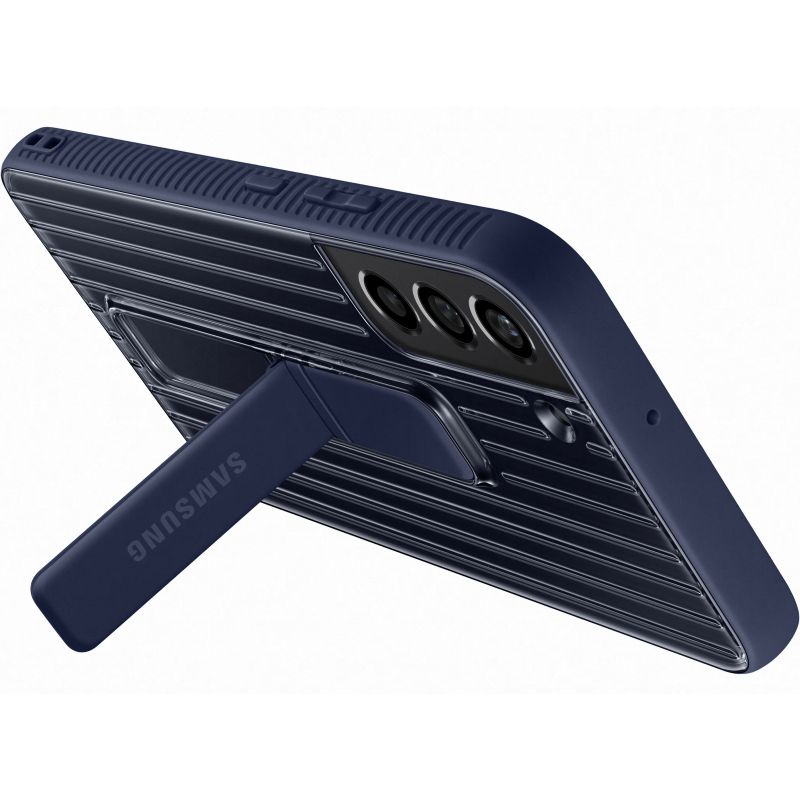 Husa telefon originala Samsung Protective Standing Cover, pentru Samsung Galaxy S22 Plus, albastru