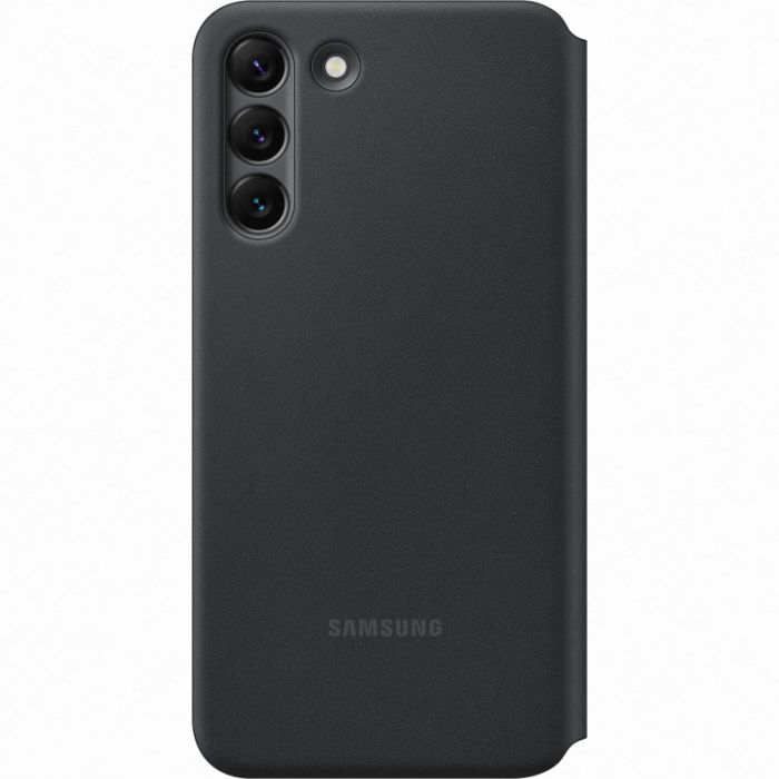 Husa telefon originala Samsung Smart LED View Cover, pentru Samsung Galaxy S22 Plus, negru