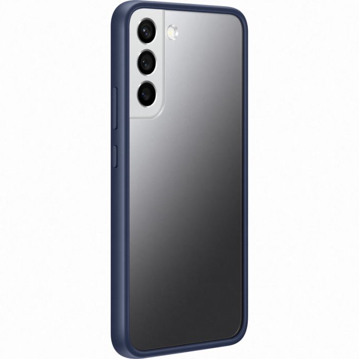 Husa telefon originala Samsung Frame Cover, pentru Samsung Galaxy S22 Plus, albastru