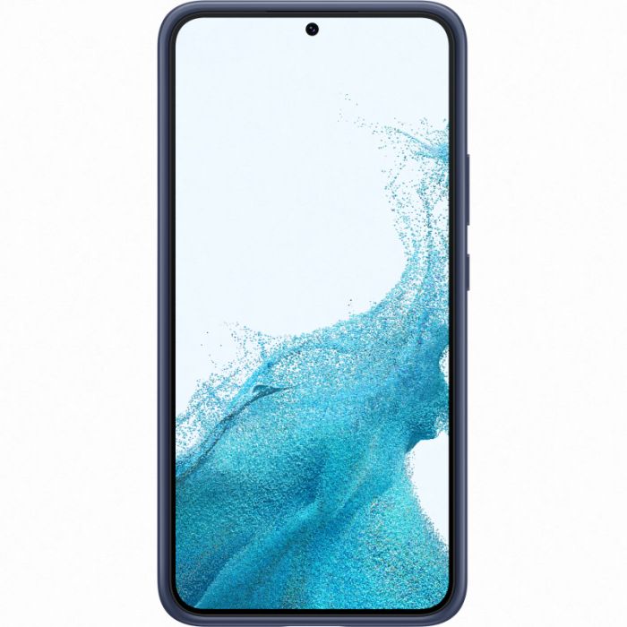 Husa telefon originala Samsung Frame Cover, pentru Samsung Galaxy S22 Plus, albastru