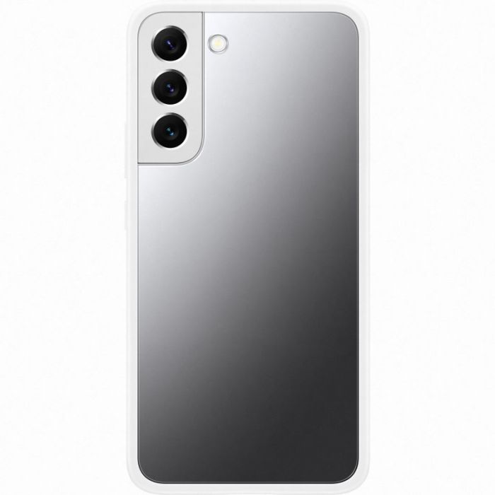 Husa telefon originala Samsung Frame Cover, pentru Samsung Galaxy S22 Plus, alb