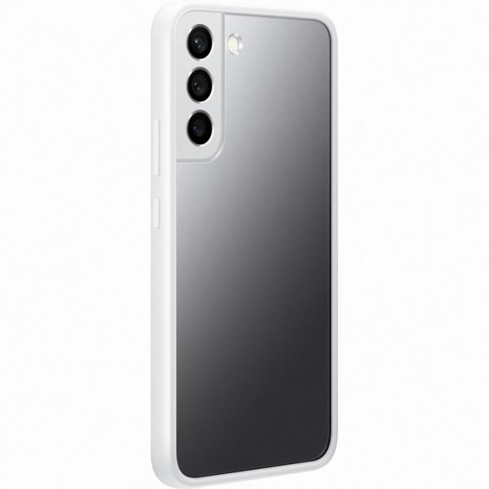Husa telefon originala Samsung Frame Cover, pentru Samsung Galaxy S22 Plus, alb
