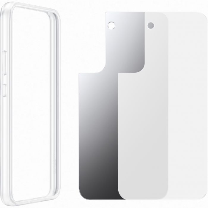 Husa telefon originala Samsung Frame Cover, pentru Samsung Galaxy S22 Plus, transparent