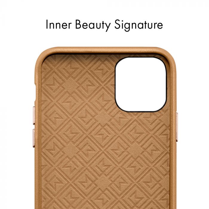 Husa telefon originala Spigen La Manon Calin, pentru iPhone 11 Pro, maro