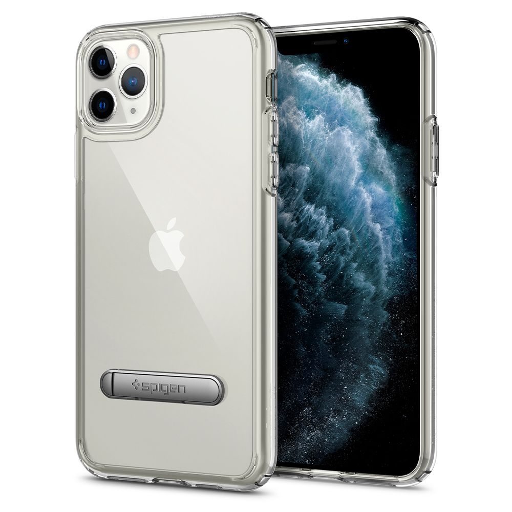 Husa telefon originala Spigen Ultra Hybrid S, pentru iPhone 11 Pro, transparenta