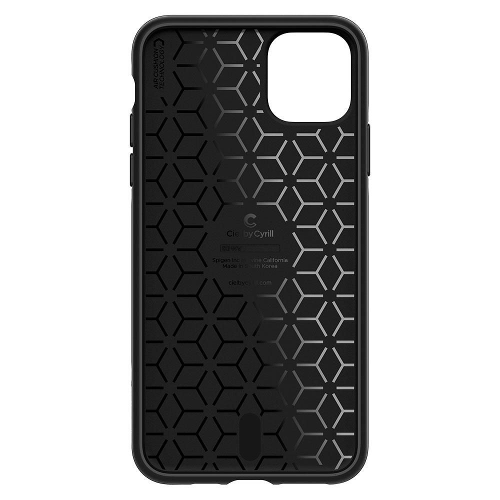 Husa telefon originala Cyrill by Spigen Wave Shell, pentru iPhone 11 Pro Max, negru
