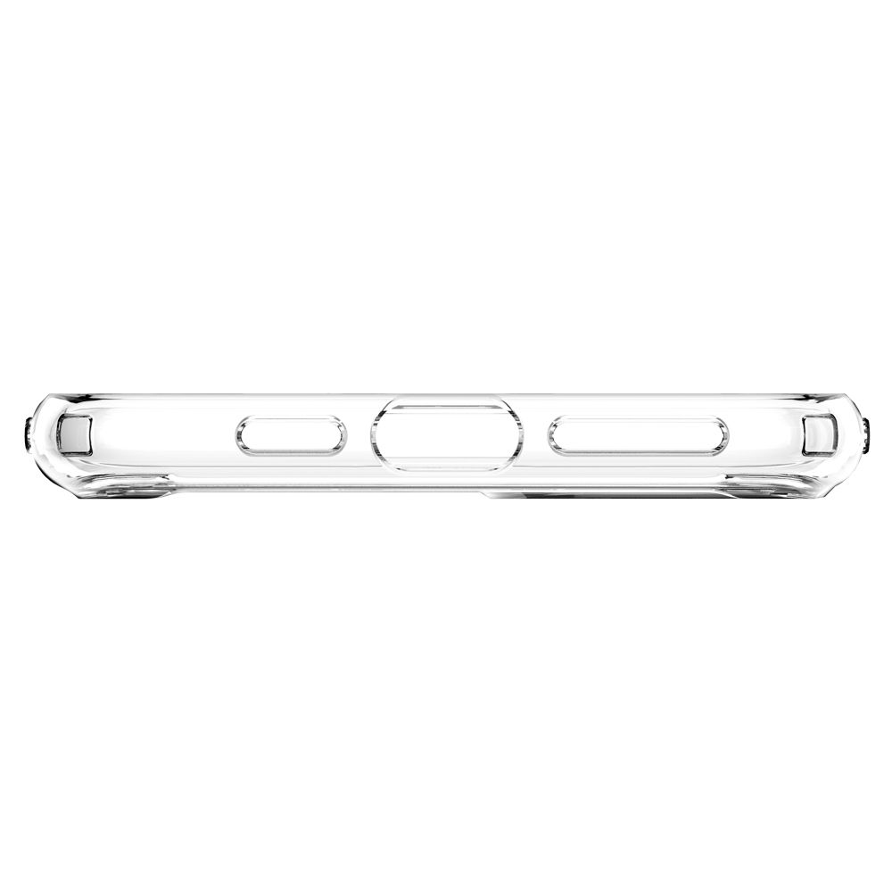 Husa telefon originala Spigen Crystal Hybrid Quartz Gradation, pentru iPhone 11 Pro Max, multicolor si margini transparente