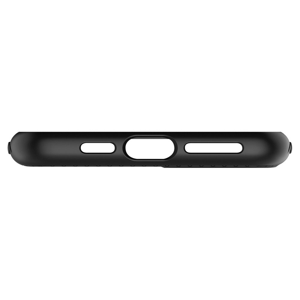 Husa telefon originala Spigen Liquid Air, pentru iPhone 11 Pro Max, negru