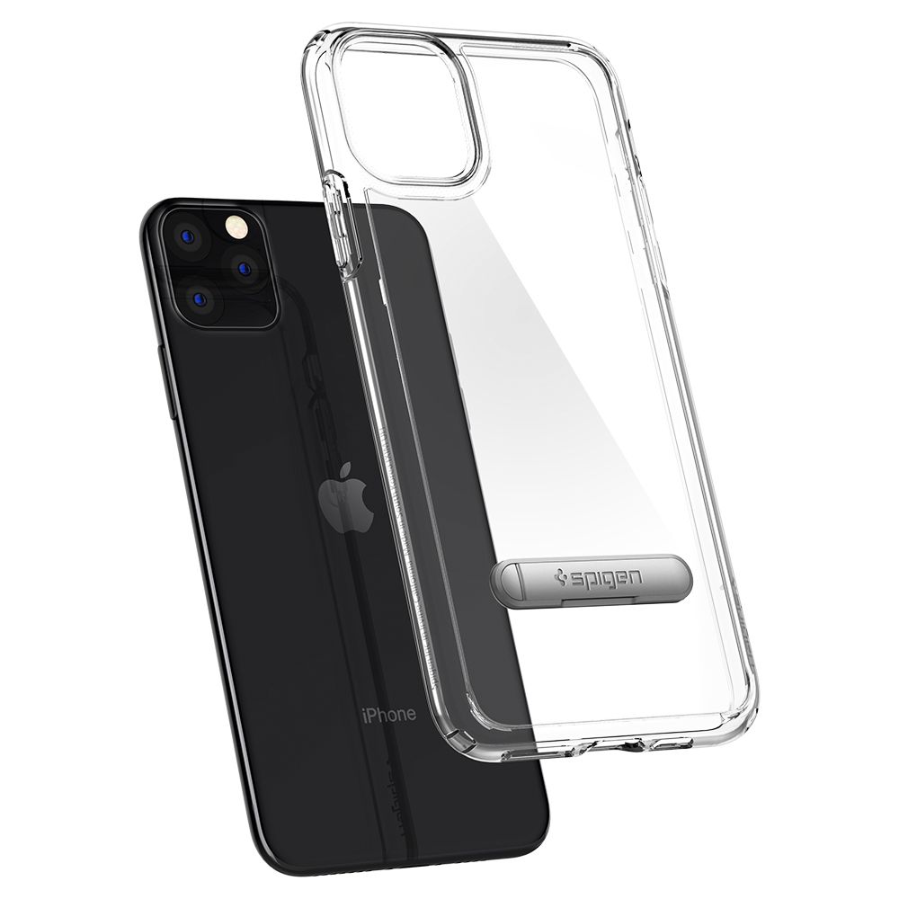 Husa telefon originala Spigen Ultra Hybrid S, pentru iPhone 11 Pro Max, transparenta