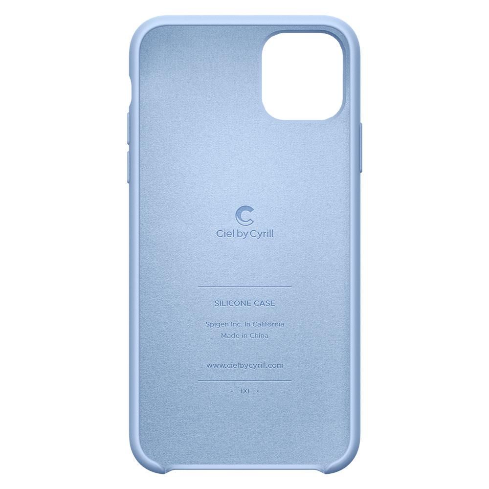 Husa telefon originala Cyrill by Spigen Silicone, pentru iPhone 11 Pro Max, albastru deschis