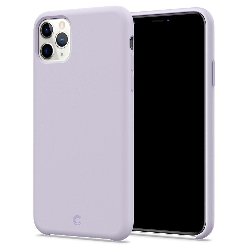 Husa telefon originala Cyrill by Spigen Silicone, pentru iPhone 11 Pro Max, violet