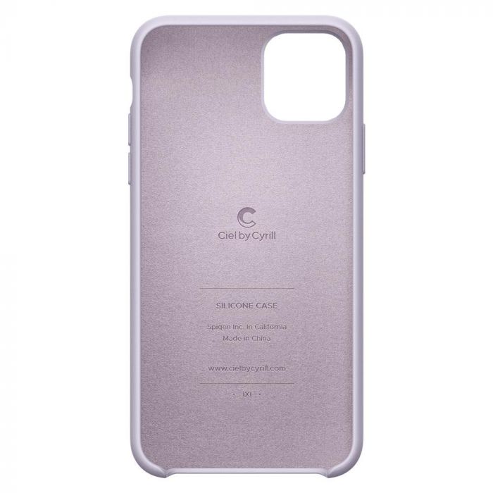 Husa telefon originala Cyrill by Spigen Silicone, pentru iPhone 11 Pro Max, violet