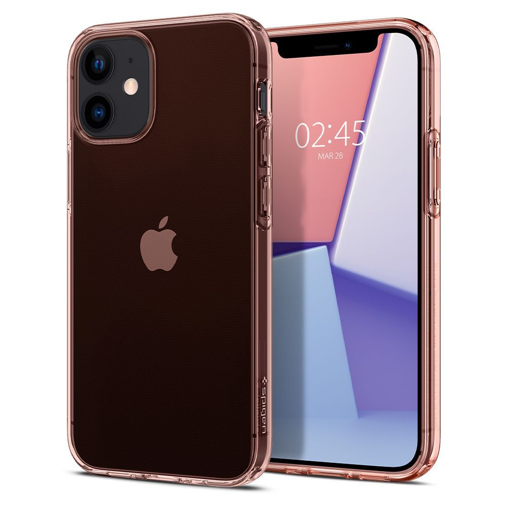 Husa telefon Spigen Crystal Flex, pentru iPhone 12 Mini, transparent