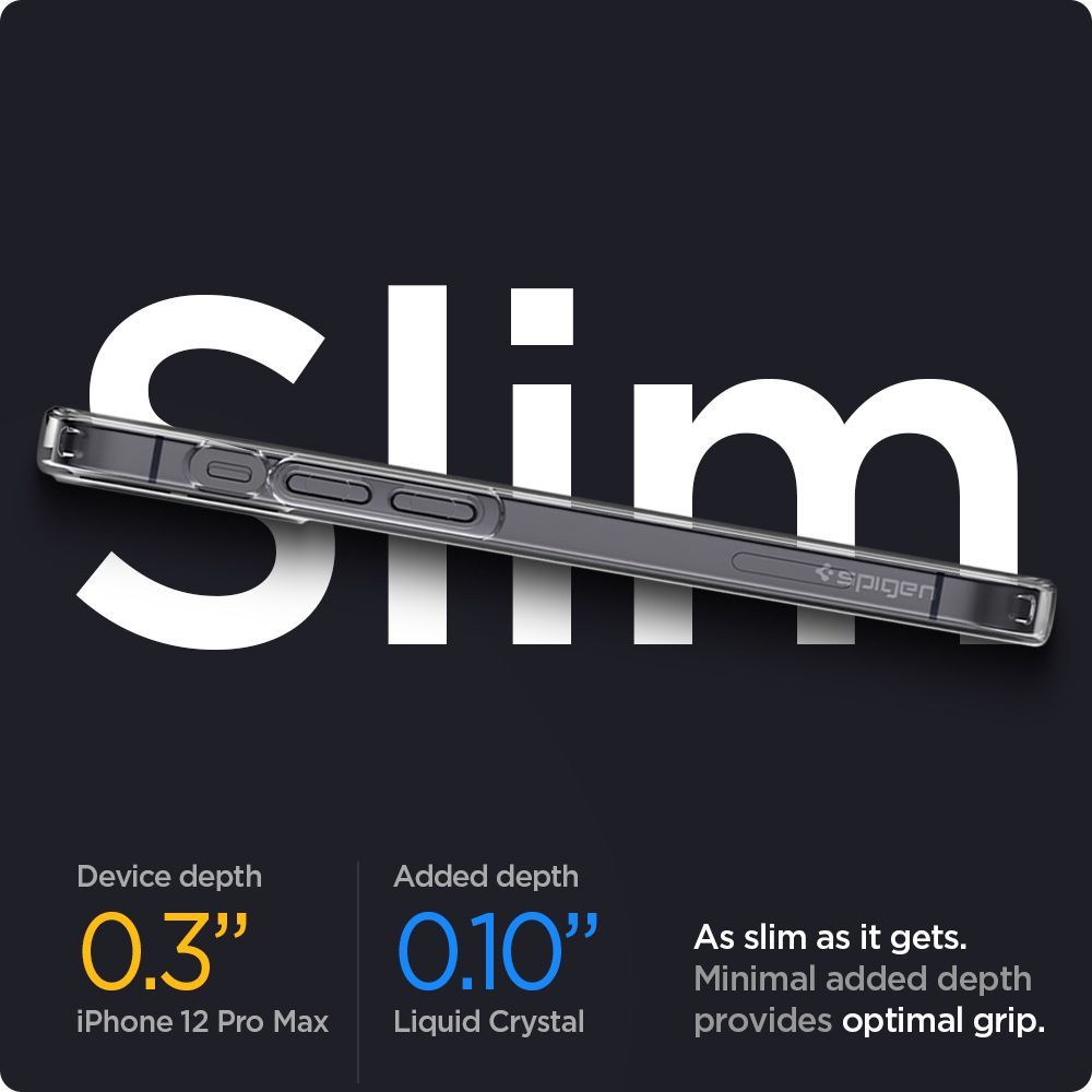 Husa telefon Spigen Crystal Flex, pentru iPhone 12 Pro Max, roz