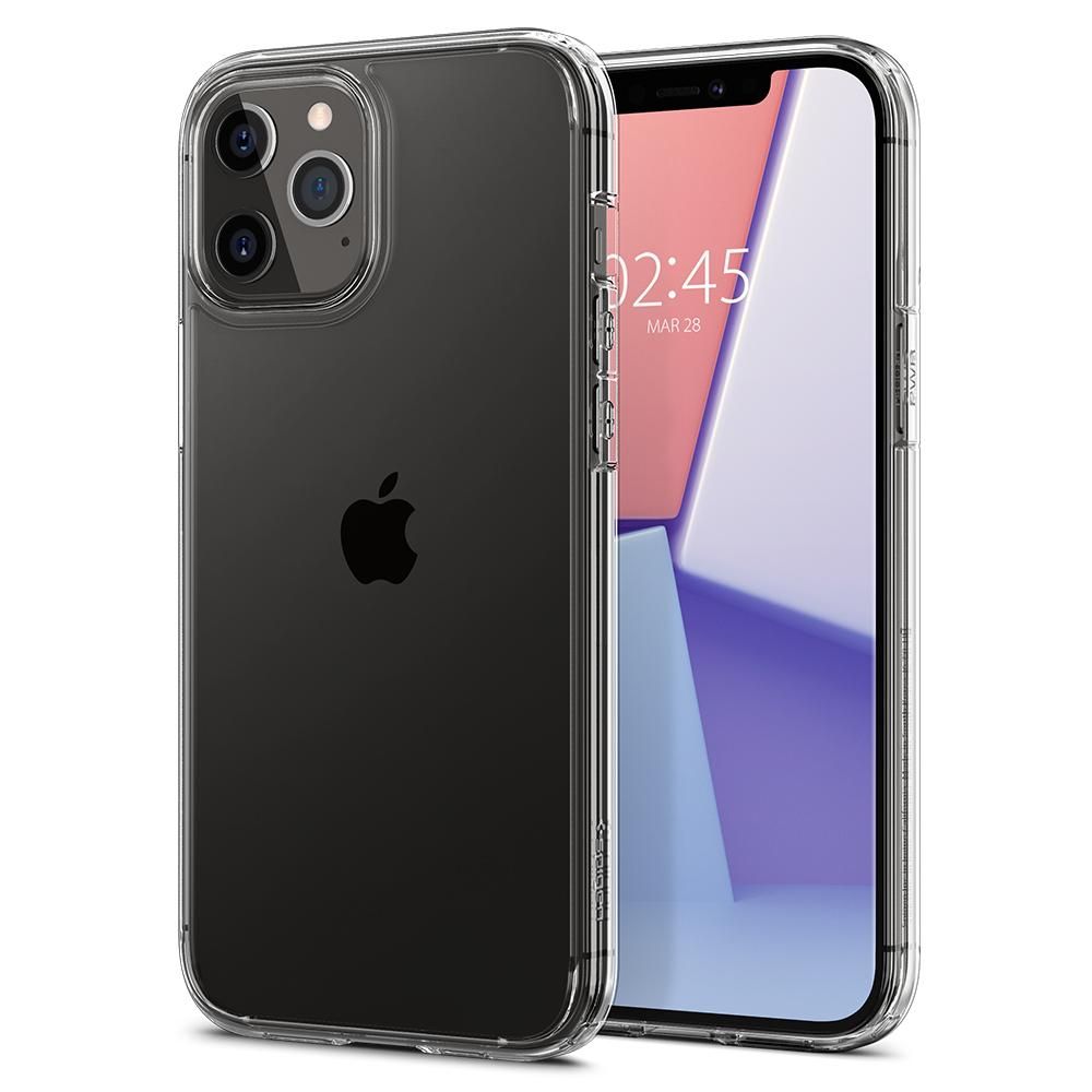 Husa telefon Spigen Ultra Hybrid, pentru iPhone 12 Pro Max, transparenta