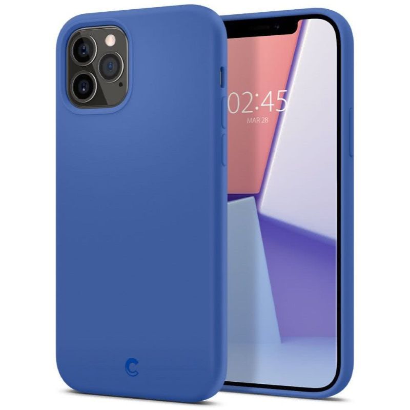 Husa telefon Cyrill by Spigen Silicon, pentru iPhone 12 Pro Max, albastru