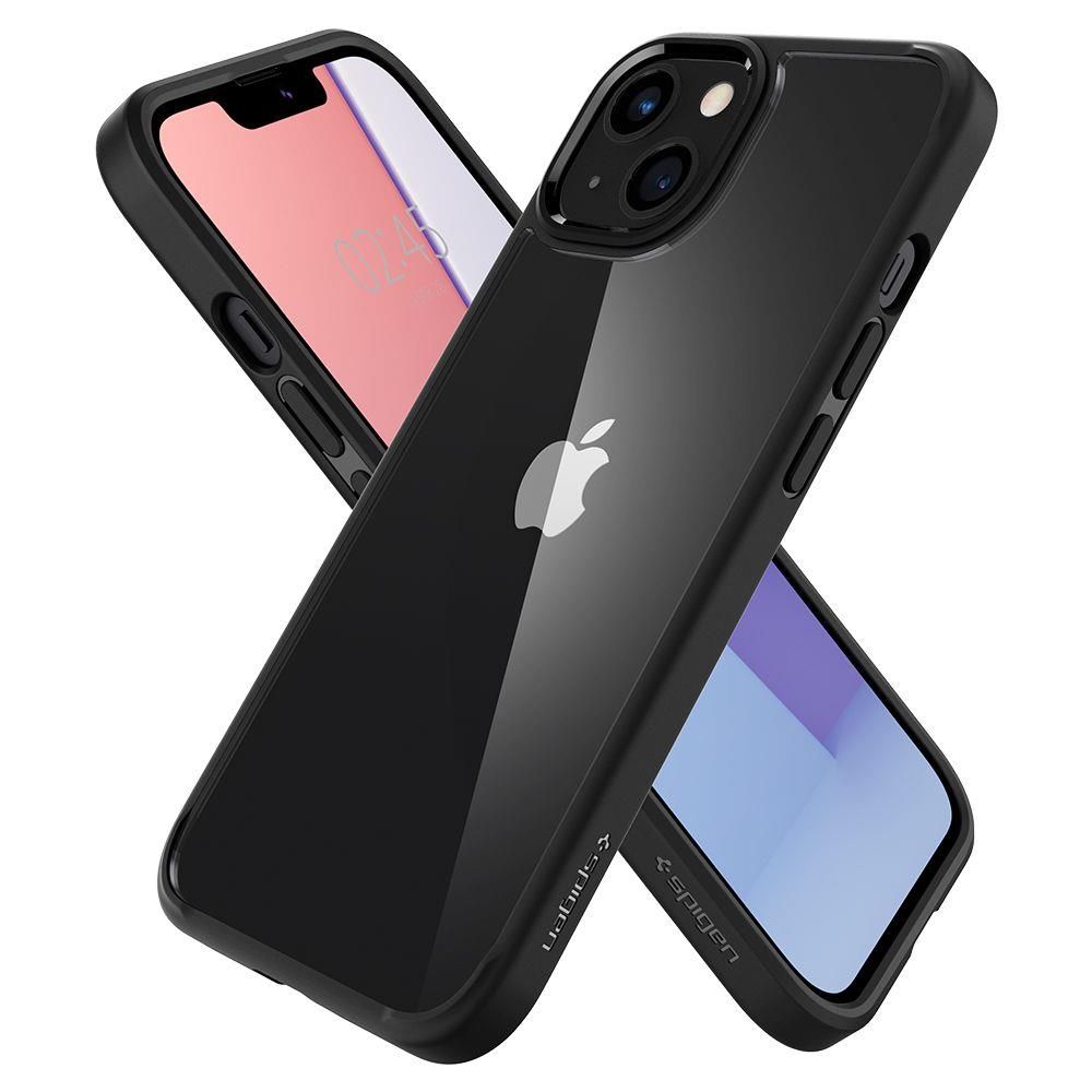 Husa telefon Spigen Ultra Hybrid, pentru iPhone 13, negru