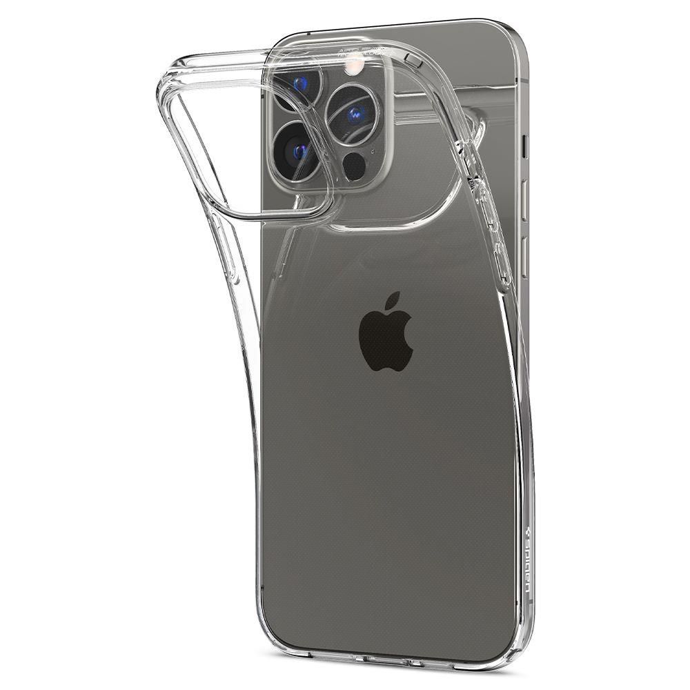 Husa telefon Spigen Liquid Crystal, pentru iPhone 13 Pro, transparent
