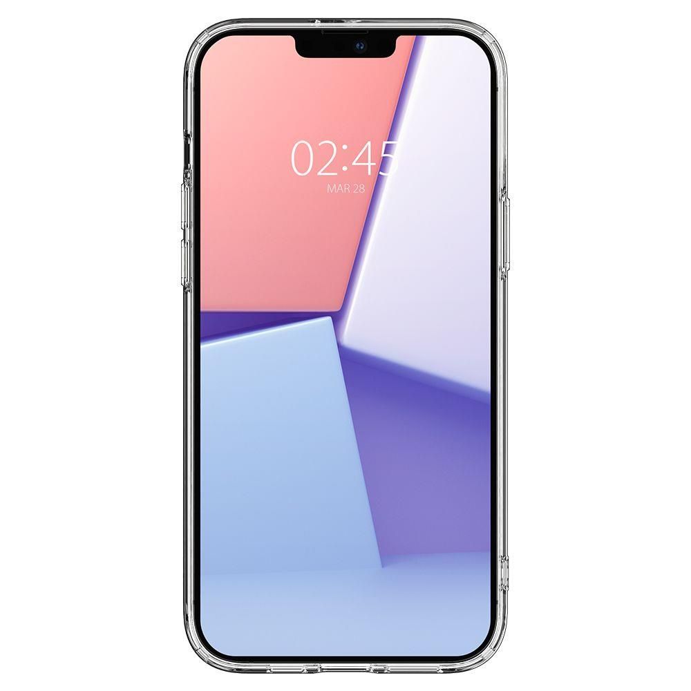 Husa telefon Spigen Quartz Hybrid, pentru iPhone 13 Pro, transparent